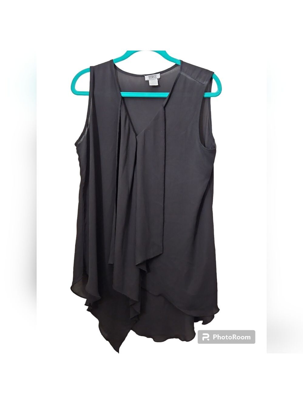 Stylish Black Sleeveless Top